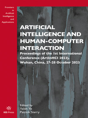 cover image of Artificial Intelligence and Human-Computer Interaction